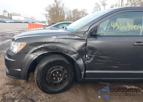 2015 Dodge Journey American Value Pkg from USA, damaged, VIN 3C4PDCAB6FT753225